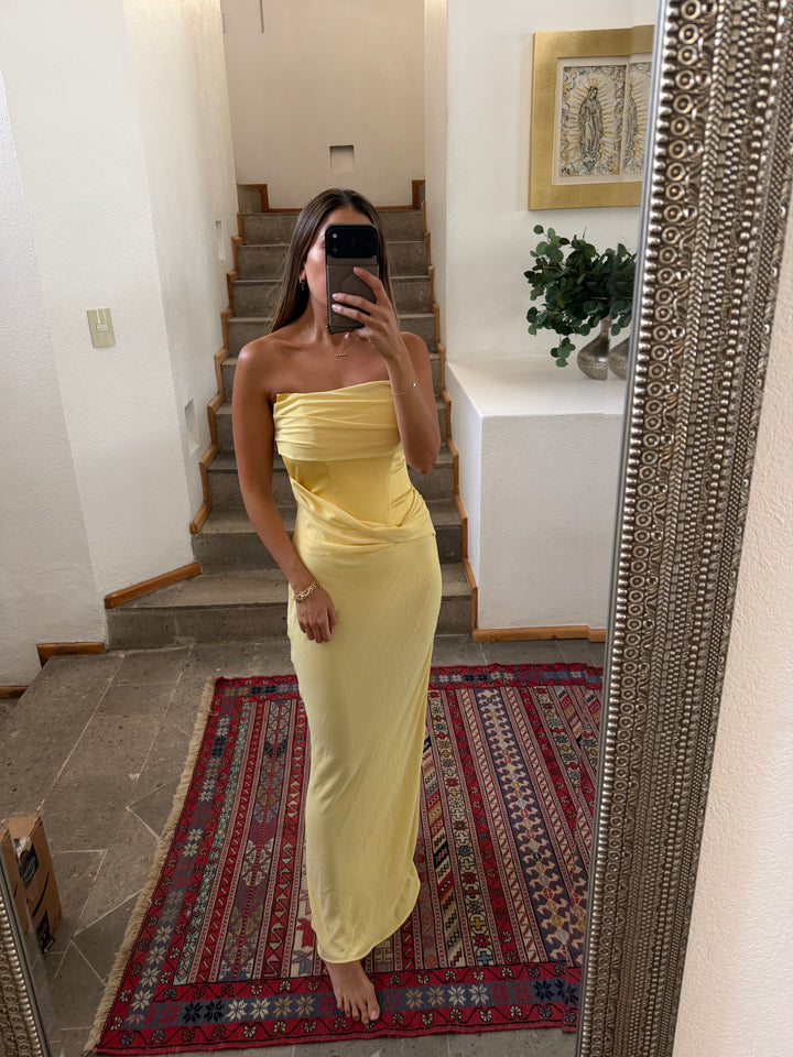 LISA BUTTER DRESS