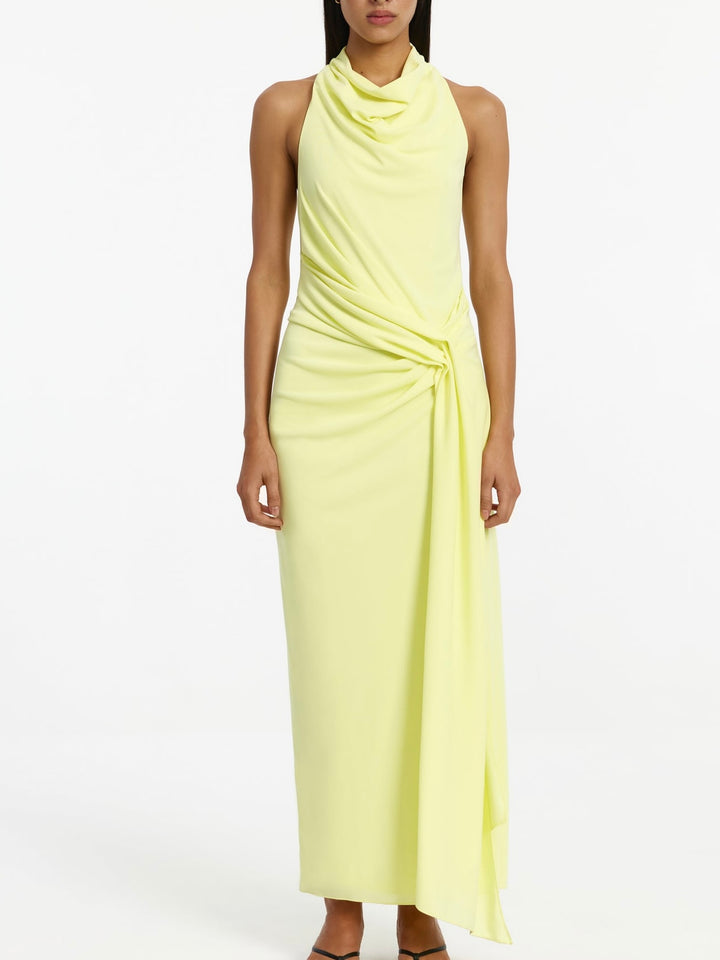 Drue lemon maxi dress