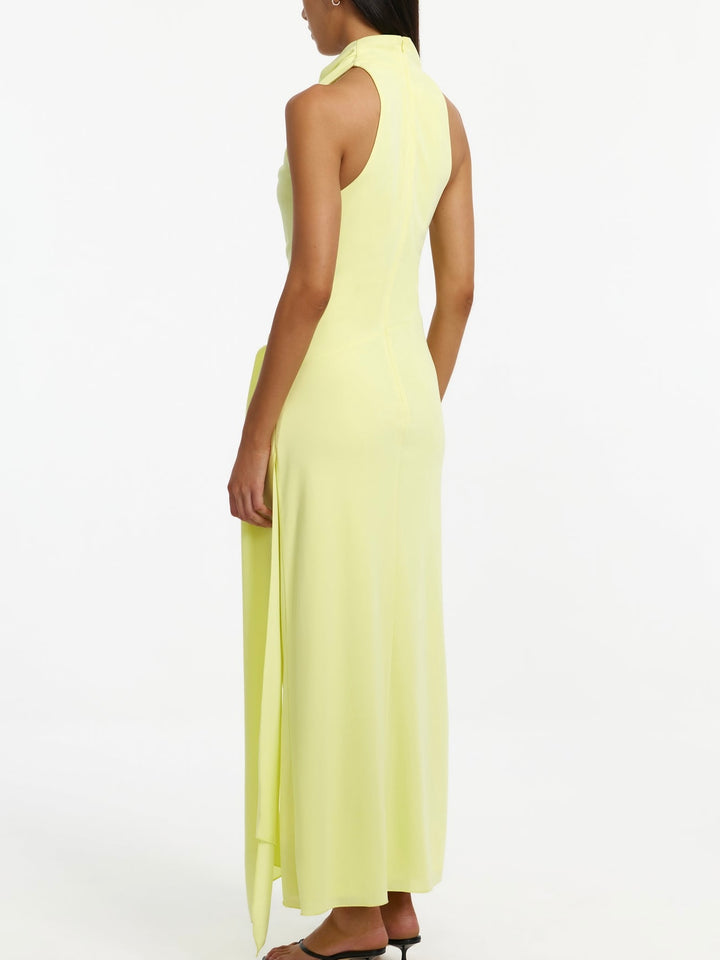 Drue lemon maxi dress