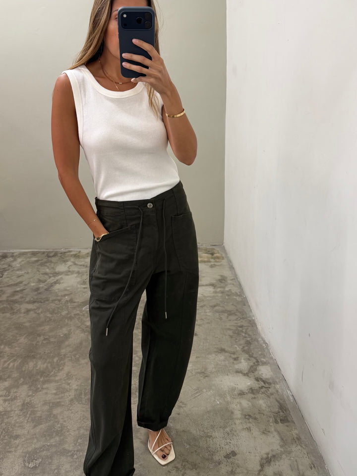 Villa Drawstring Jeans