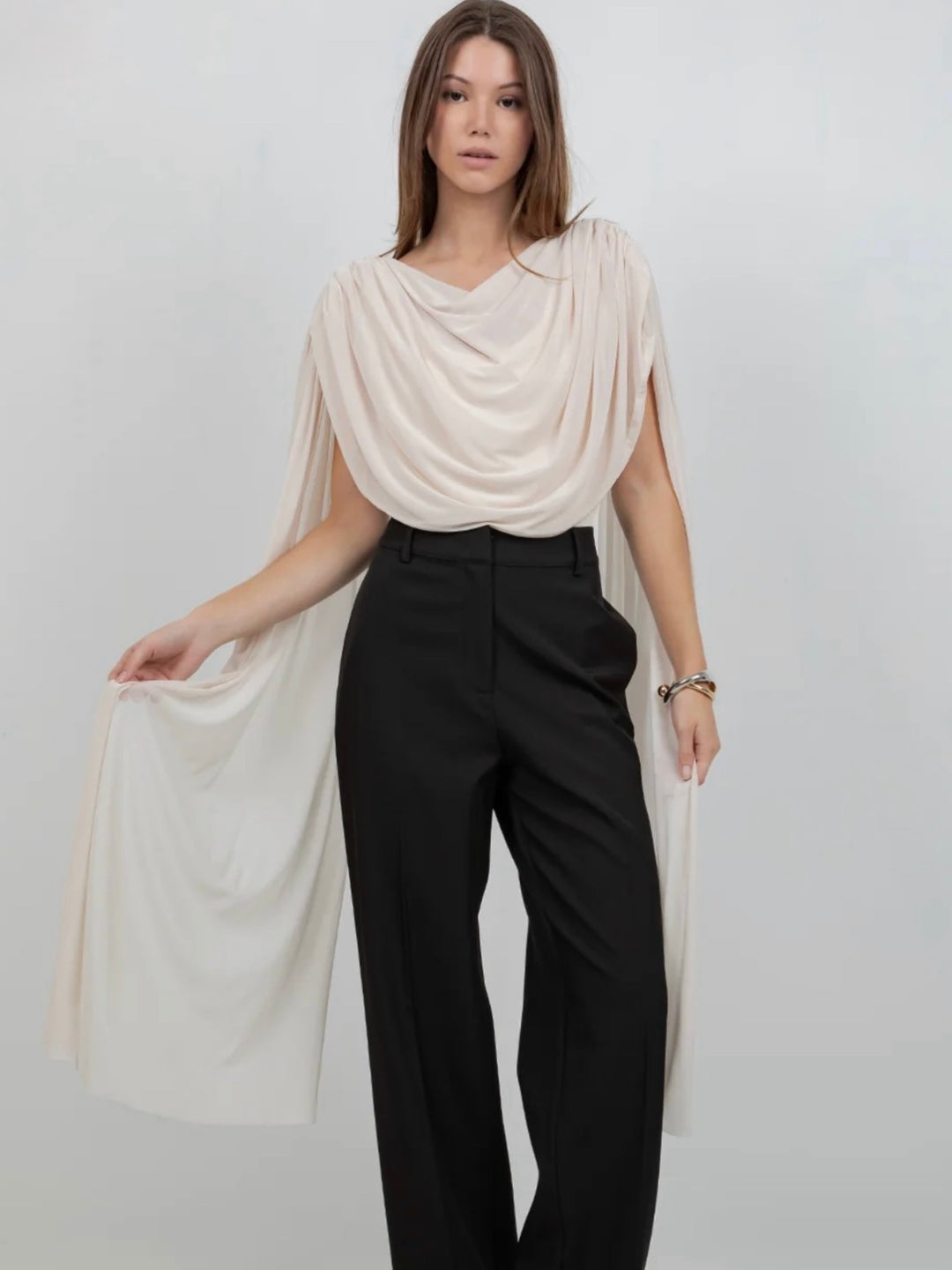 Izara Beige Top