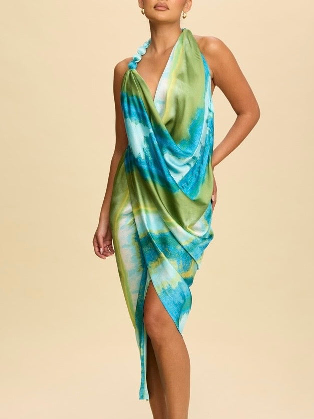 Carmina Blue Dress