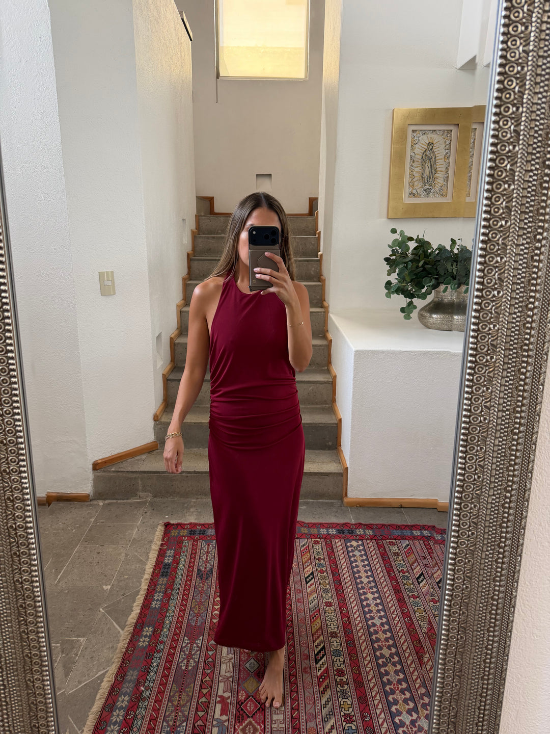 ABRU HALTER DRESS