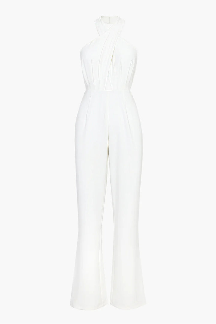 Aromi White Jumpsuit
