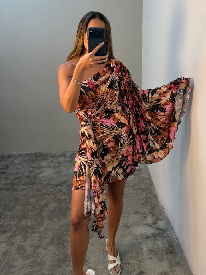 Botanical Mini Dress