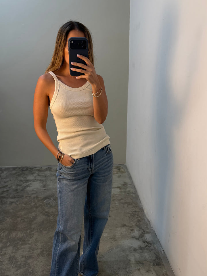 Valentín Beige Top