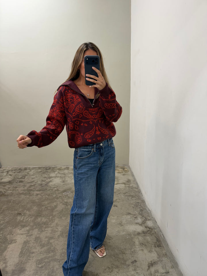 Nello Grenat Sweater