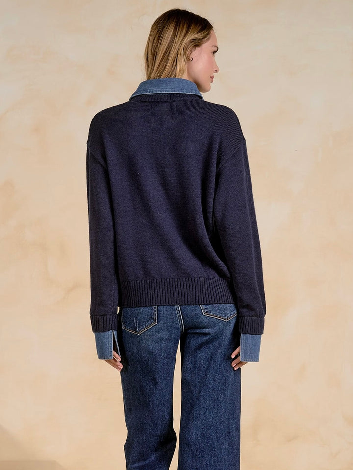 Abi Blue Sweater