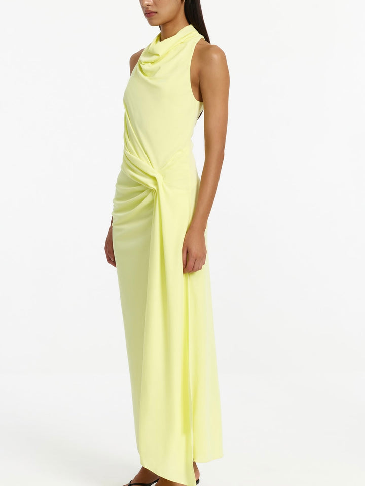 Drue lemon maxi dress