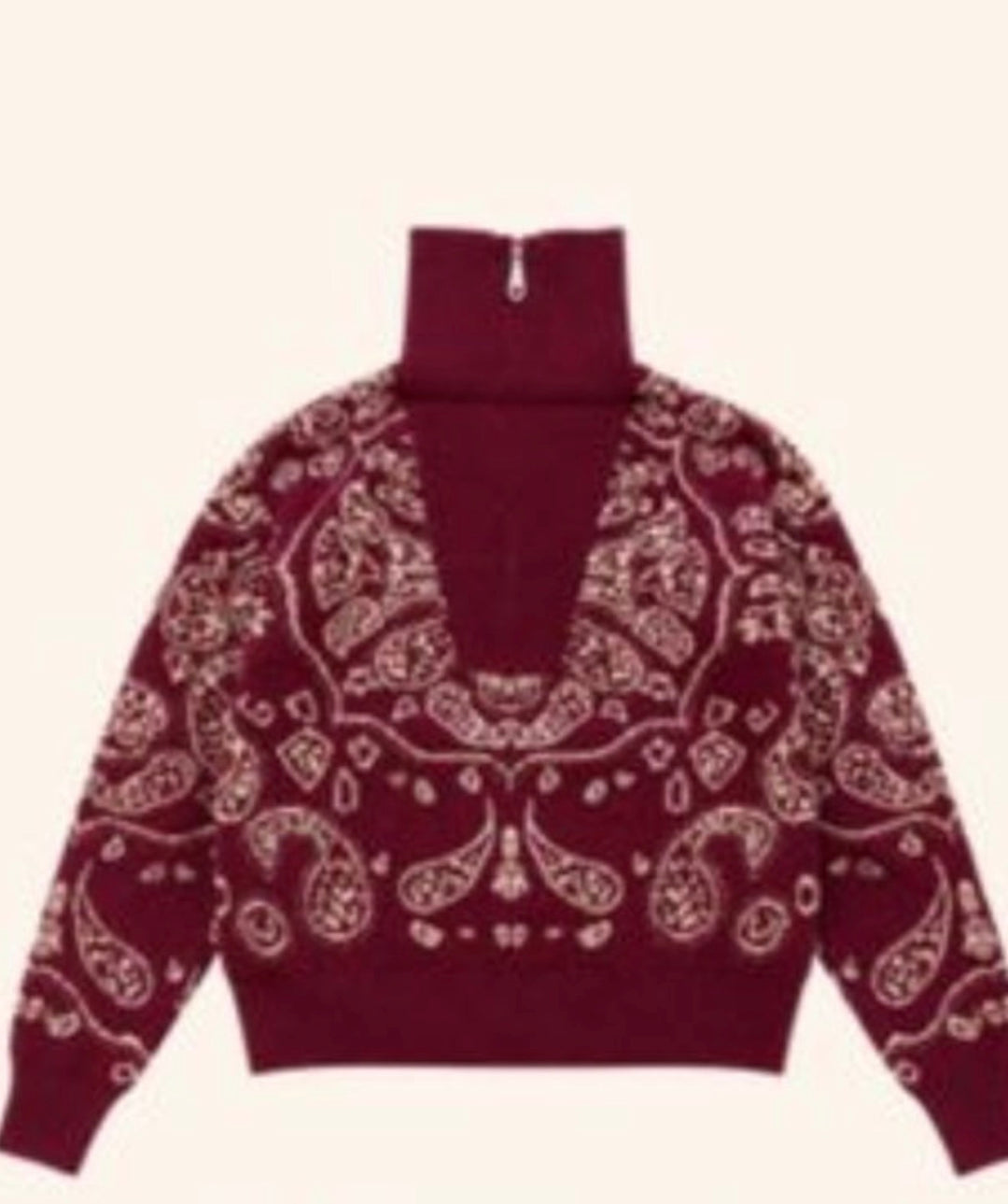 Nello Bordeaux Sweater
