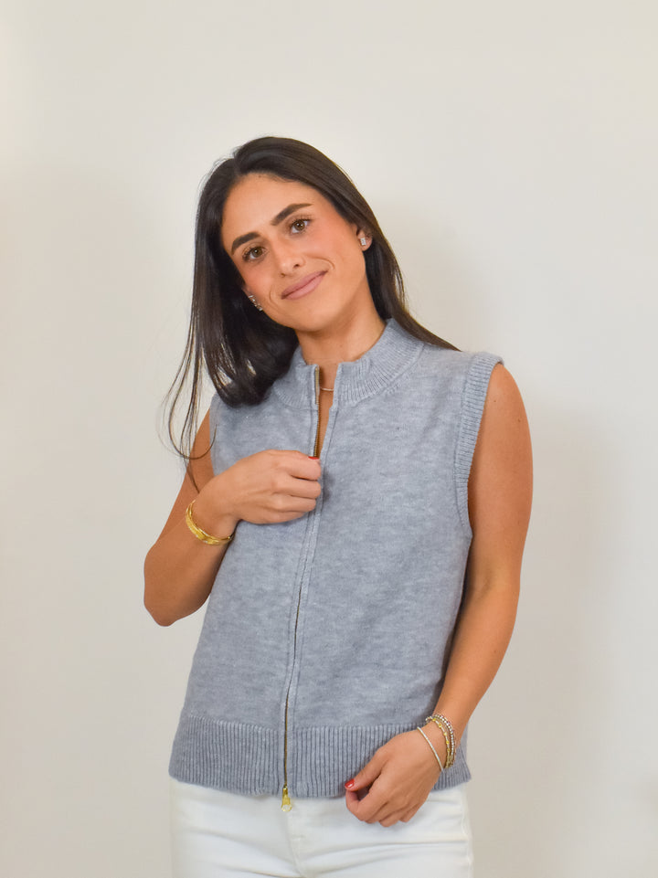 Mila Grey Top