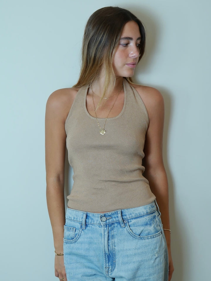 Jazzlyn Tan Top