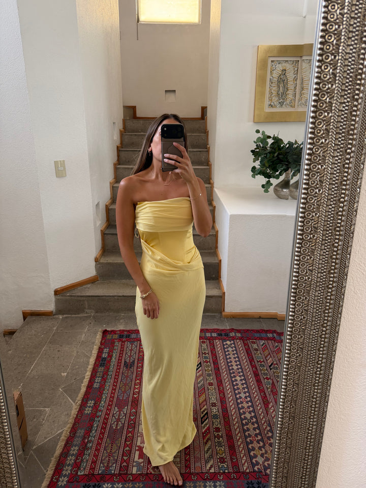 LISA BUTTER DRESS