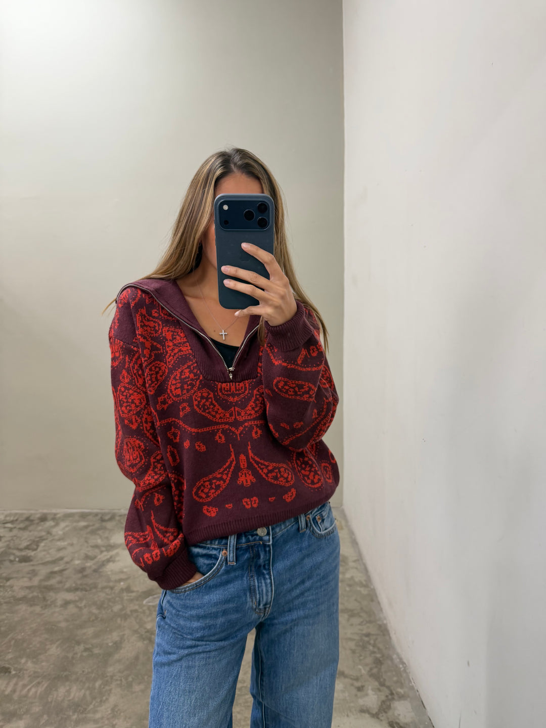 Nello Grenat Sweater
