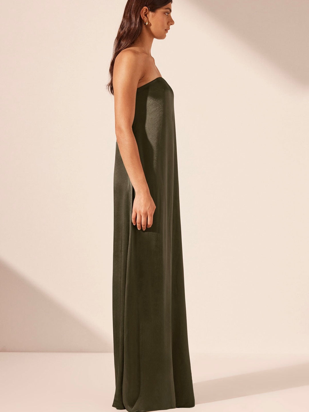 Strapless Colum Maxi Dress