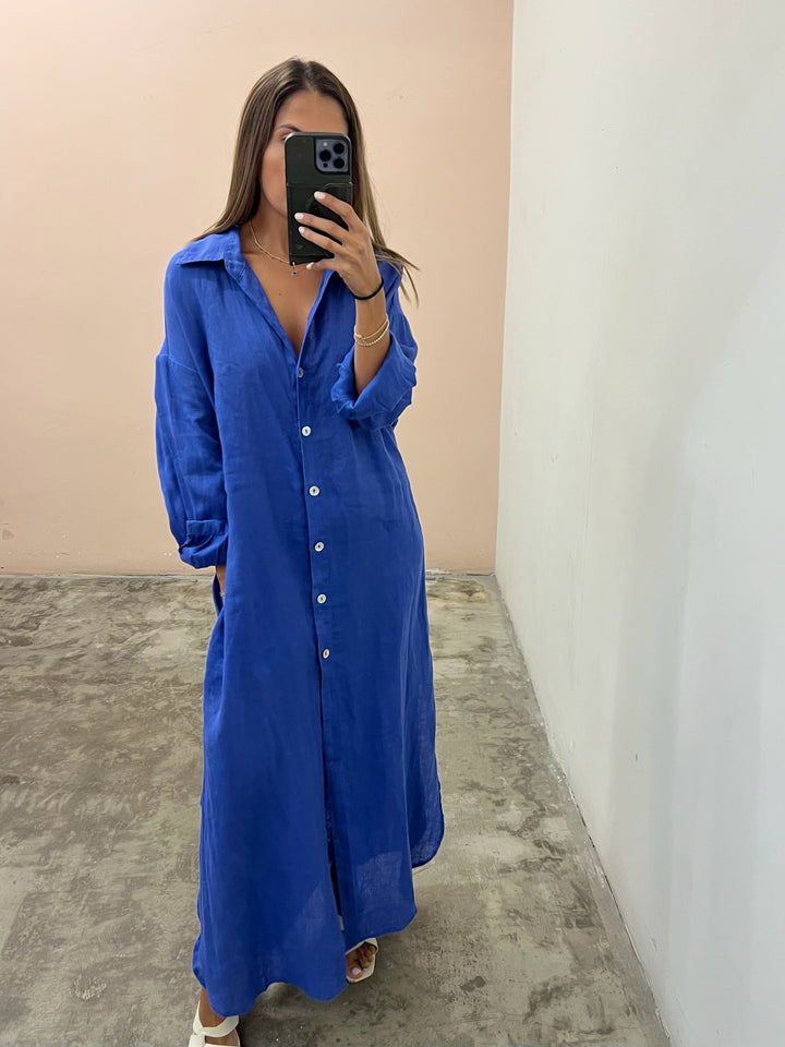 Nicolina Blue Dress