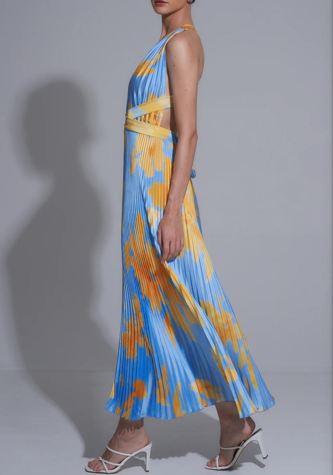 Moderniste Gown Jardin Blue