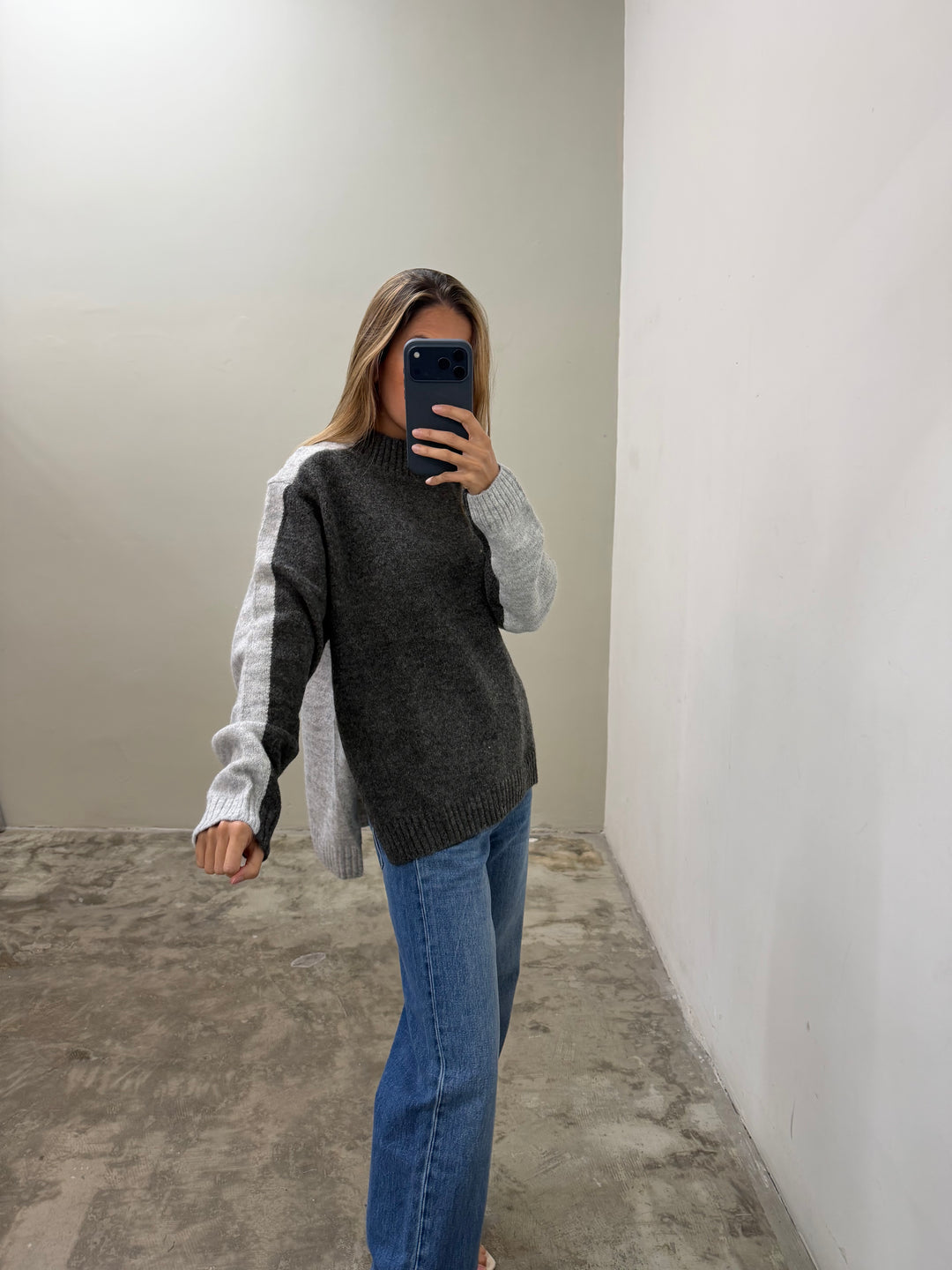 Odette Grey Sweater