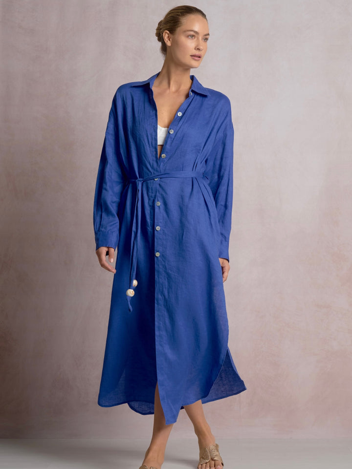 Nicolina Blue Dress