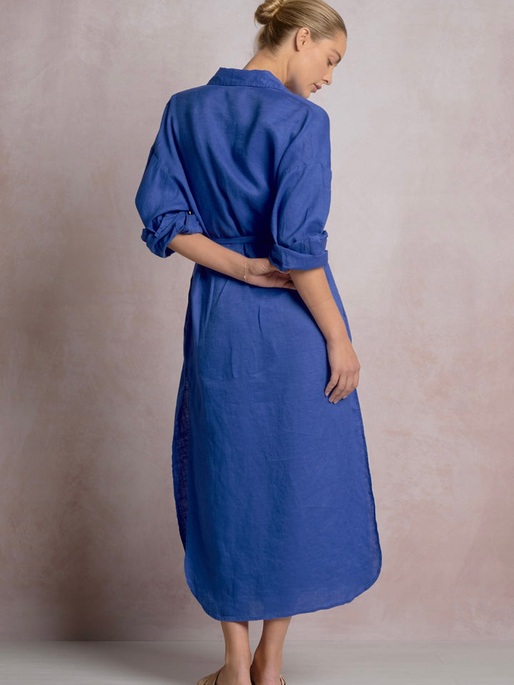 Nicolina Blue Dress
