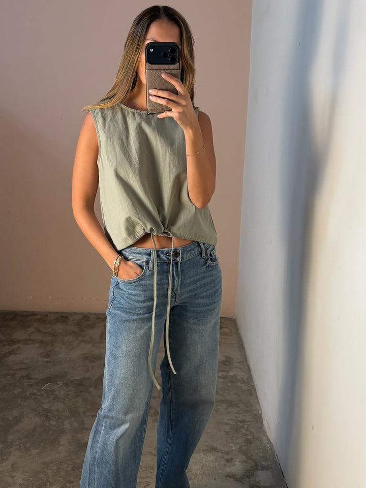 Nori Green Top