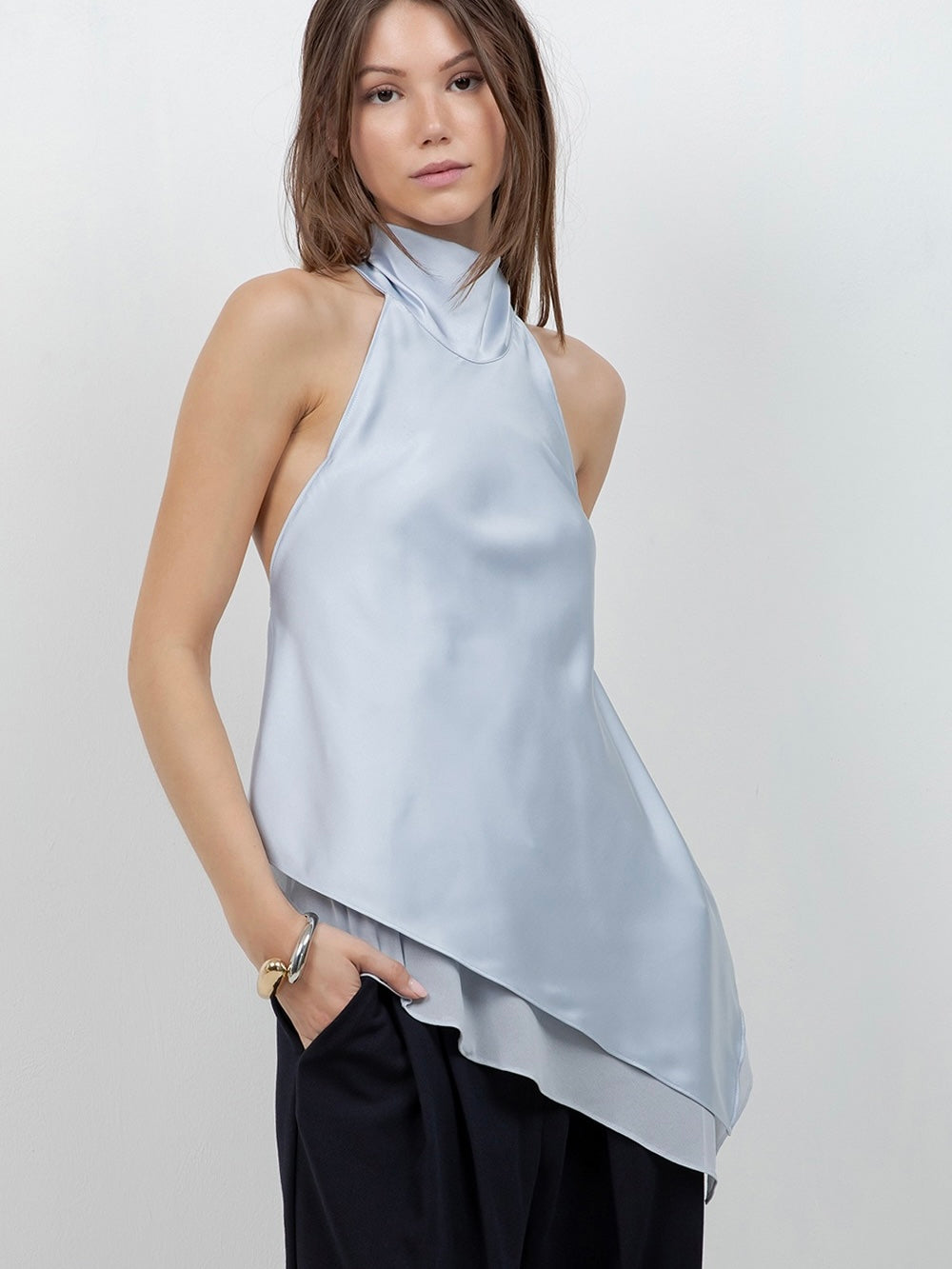 Samanta Blue Top