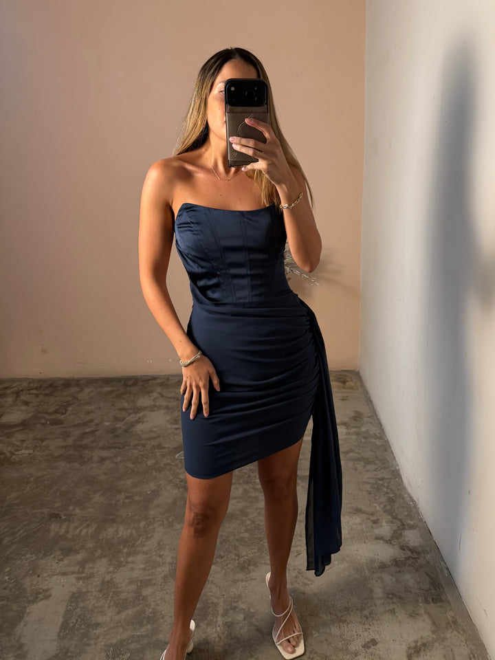 TESARA BLUE DRESS
