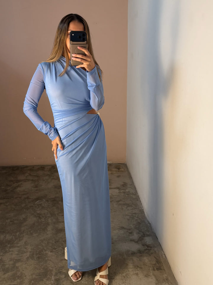 Nina Dress Periwinkle