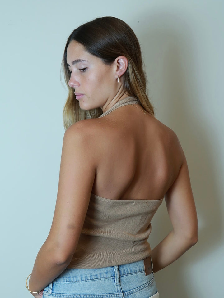 Jazzlyn Tan Top