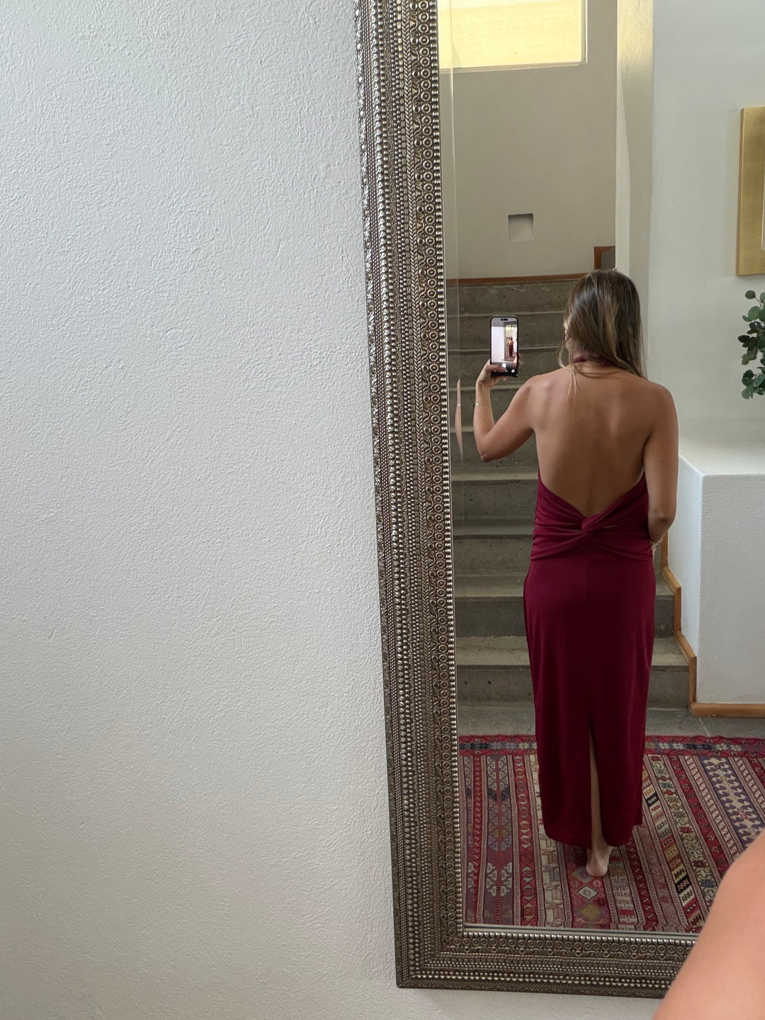 ABRU HALTER DRESS